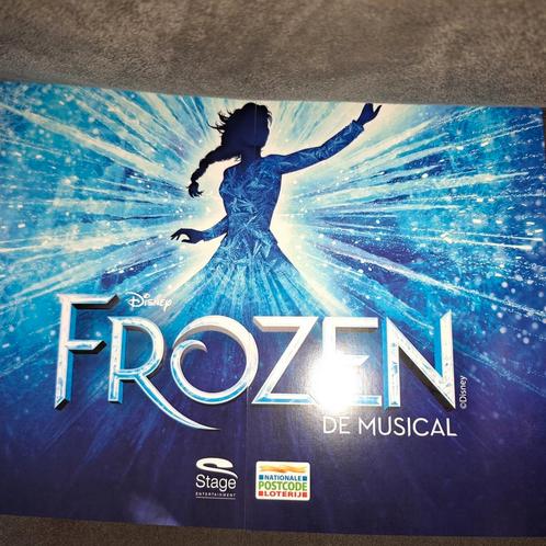 4 tickets frozen de musical., Tickets en Kaartjes, Overige Tickets en Kaartjes, Twee personen