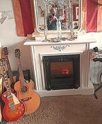 Elektrische Sfeerhaard met ombouw, Huis en Inrichting, Ophalen, Zo goed als nieuw, Vrijstaande haard, Elektrische haard