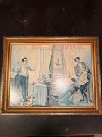 Vergulde Hand Reclame Poster met Lijst, Ophalen