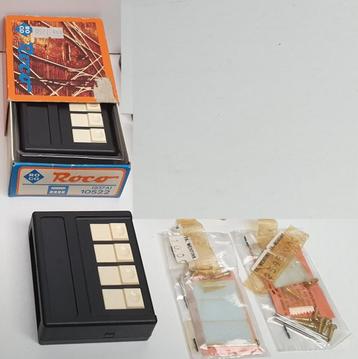 ROCO Ontkoppelrail schakelaars 10522 deels OVP 2 STUKS beschikbaar voor biedingen