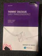 Thomas Calculus Early Transcendentals 12e - Universiteit/HBO, Boeken, Ophalen of Verzenden, Gelezen, Vakgebied of Industrie, Pearson