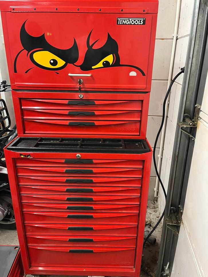 Tengtools gereedschapskar, Auto diversen, Autogereedschap, Zo goed als nieuw, Ophalen