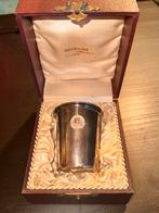 Verzilverde duitse doop beker met symbool uit ww2 periode., Antiek en Kunst, Ophalen of Verzenden
