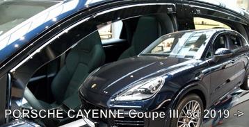 Porsche raamspoilers zijwindschermen Cayenne donker getint beschikbaar voor biedingen