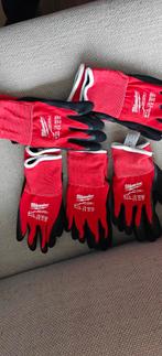 Milwaukee handschoenen 5 paar maat 9(L), Ophalen of Verzenden