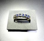 Azure Cascade Sapphire Ring, Ophalen of Verzenden, Nieuw, Dame