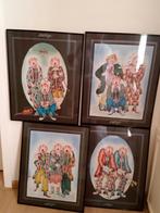 Clowntjes, Huis en Inrichting, Ophalen, Zo goed als nieuw, Foto of Poster, Minder dan 50 cm
