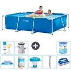 TE KOOP ZWEMBAD 2X3 MET ALLES ERBIJ 2 X OPGEZET, Ophalen, Minder dan 80 cm, Zo goed als nieuw, 200 tot 400 cm