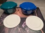Tupperware 2,25litwr magnetron schaal Tupperwave, Huis en Inrichting, Keuken | Tupperware, Gebruikt, Tupperware, Schaal, Verzenden
