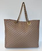 D&G DOLCE & GABBANA LILY GLAM bruin leer shopper  tas bag, Ophalen of Verzenden, Zo goed als nieuw, Bruin, Shopper