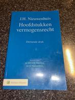 Hoofdstukken vermogensrecht - J.H Nieuwenhuis, Boeken, Ophalen of Verzenden, Zo goed als nieuw