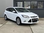 Ford Focus Wagon 1.6 EcoBoost Titanium Clima Cruise 150PK, Auto's, Ford, Zwart, 4 cilinders, 150 pk, Wit