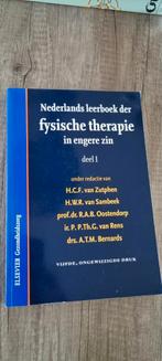 Nederlands leerboek fysiotherapie deel 1, Boeken, Gelezen, H.C.F. van Zutphen e.a., Beta, HBO