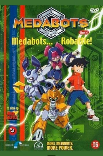 GEZOCHT: Medabots Deel 4 - Robattle! DVD beschikbaar voor biedingen