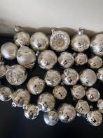 Oude antieke kerstballen zilver vintage, Ophalen of Verzenden, Zo goed als nieuw