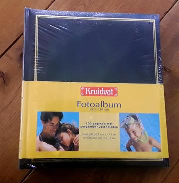 Fotoalbum - met pergamijn tussenbladen - nieuw in de folie  beschikbaar voor biedingen