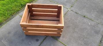 Houten Fietskrat - 47x24cm - Goede Kwaliteit beschikbaar voor biedingen