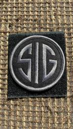 Sig Sauer Patch, Ophalen of Verzenden, Overige soorten, Nederland, Embleem of Badge