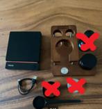 Espresso accessoires (filterhouder, weegschaal), Ophalen of Verzenden, Zo goed als nieuw