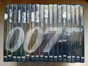 James bond serie 18 dvd's beschikbaar voor biedingen