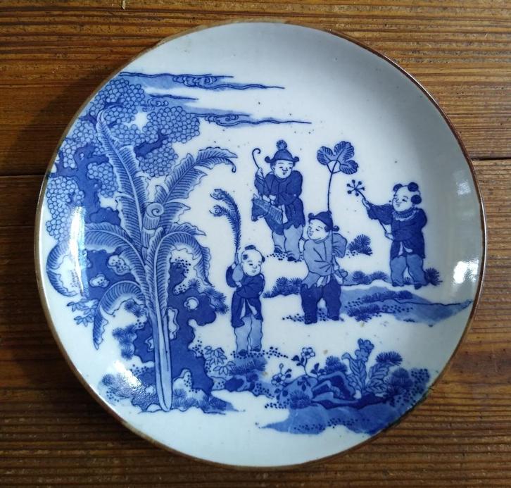 Fukagawa Koransha Japans bordje  Meiji periode 19de eeuw, Antiek en Kunst, Antiek | Porselein, Verzenden