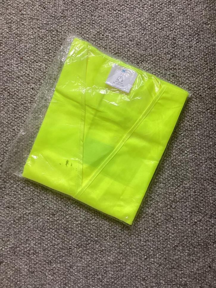 Veiligheidshesje met strepen - mt. XL - nieuw -, Doe-het-zelf en Verbouw, Veiligheidskleding, Nieuw, Ophalen of Verzenden