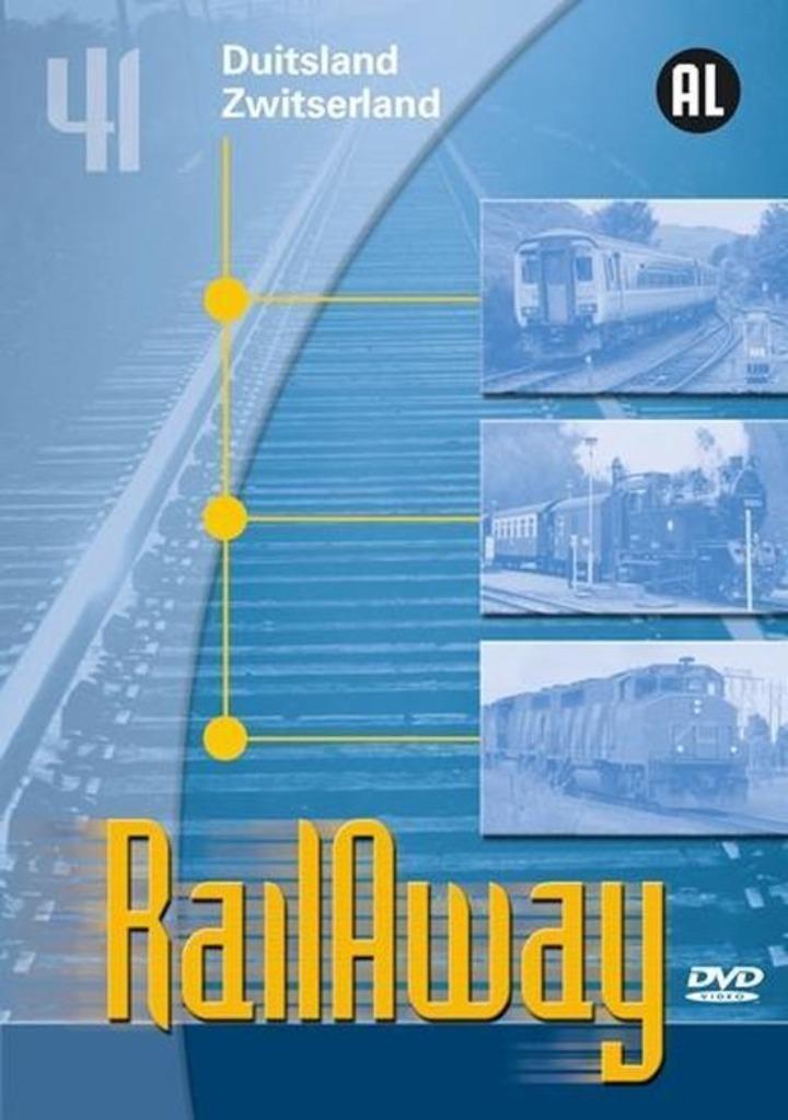 Rail Away Deel 41 Duitsland Zwitserland ( nieuw in seal ), Cd's en Dvd's, Dvd's | Tv en Series, Nieuw in verpakking, Alle leeftijden