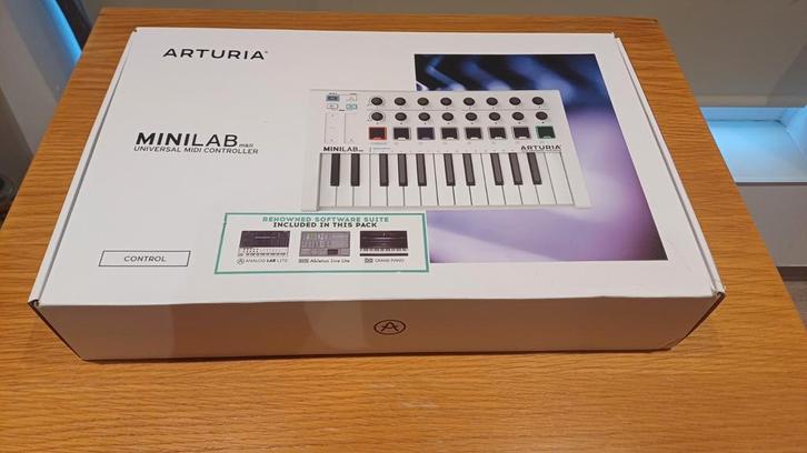Arturia MiniLab MkII – MIDI Controller – amper gebruikt, Muziek en Instrumenten, Midi-apparatuur, Zo goed als nieuw, Ophalen