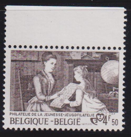 België 1977 Jeugd Filatelie Schilderij, Postzegels en Munten, Postzegels | Thematische zegels, Postfris, Overige thema's, Ophalen of Verzenden
