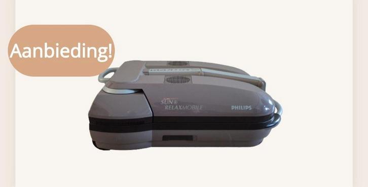 Philips Sun & Relaxmobile HB 875

Gebruikt, Witgoed en Apparatuur, Zonnebanken en Gezichtsbruiners, Gebruikt, Zonnebank enkelzijdig