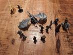 11 D&D/RPG miniatuurtjes van metaal (koper messing tin), Ophalen of Verzenden, Gebruikt, Historisch, Figuurtje(s)