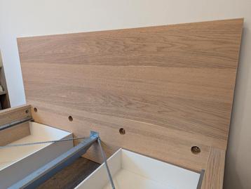 IKEA MALM bedframe 160x200 met 4 lades – eiken - afbeelding 4