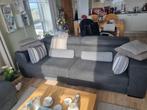 donkergrijze 3 zitsbank, Huis en Inrichting, Banken | Bankstellen, Ophalen, Hout, 250 tot 300 cm, Gebruikt
