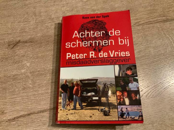 Kees van der Spek.Achter de schermen bij Peter R. de Vries, Boeken, Biografieën, Zo goed als nieuw, Film, Tv en Media, Ophalen of Verzenden