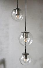 Raak B1224 druppel 3 bollen hanglamp, Ophalen of Verzenden, Zo goed als nieuw, Glas, 75 cm of meer