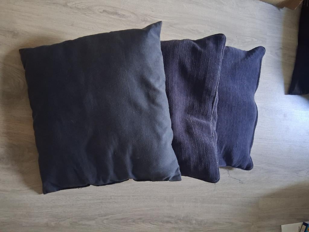 11 Sierkussens met afneembare hoezen - - 10 euro, Huis en Inrichting, Woonaccessoires | Kussens, Ophalen of Verzenden, Zo goed als nieuw