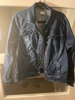 Jeans jasje met ruches 44, Ophalen of Verzenden, Zo goed als nieuw, Maat 42/44 (L), Blauw