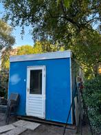 Bouwkeet incl. Wc, keuken en opslagplankenkast, Doe-het-zelf en Verbouw, Bouwketen en Schaftketen, Ophalen, Gebruikt