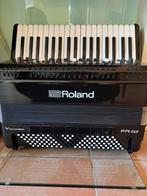 Accordeon Roland FR-4x, Met riemen, Toetsaccordeon, Zo goed als nieuw, 120-bas
