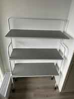 Serax Fashion Rack Concrete kast - op wieltjes, Ophalen, Met plank(en), 100 tot 150 cm, Modern, Scandinavisch, Industrieel