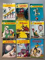 Lucky Luke, 9 titels, Morris, de Daltons, Rataplan, rodeo, Boeken, Stripboeken, Gelezen, Morris, Ophalen of Verzenden, Meerdere stripboeken