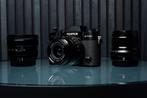 Fujifilm X-T50 met 3 lenzen én accessoires!, Ophalen, 40 Megapixel, Compact, Zo goed als nieuw