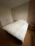 Boxspring 180x200 inclusief Auping matras, Ophalen, Zo goed als nieuw, Tweepersoons, 180 cm