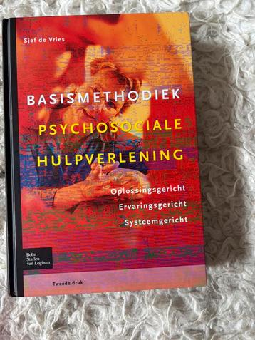 Basismethodiek Psychosociale Hulpverlening - Sjef de Vries beschikbaar voor biedingen