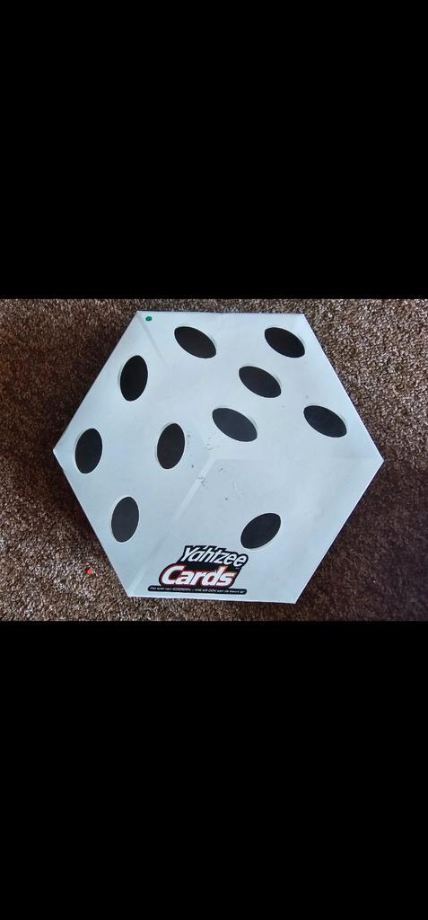 Yahtzee Cards Dobbelsteen Doos, Hobby en Vrije tijd, Gezelschapsspellen | Bordspellen, Gebruikt, Ophalen of Verzenden
