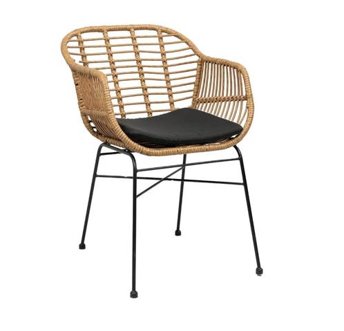 3x Dining tuinstoel naturel, aluminium en kunststof, Tuin en Terras, Tuinstoelen, Zo goed als nieuw, Aluminium, Ophalen of Verzenden