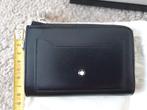 Montblanc Meisterstuck wallet met rits, Ophalen of Verzenden, Zo goed als nieuw, Zwart