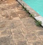 Gratis tuintegels - diverse formaten, Tuin en Terras, Ophalen, Gebruikt, 5 tot 10 m², Beton