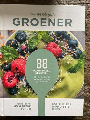 Groener - 88 plant based recepten beschikbaar voor biedingen