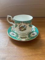 Queens fine bone China, Rosina kop met schotel, Antiek en Kunst, Ophalen